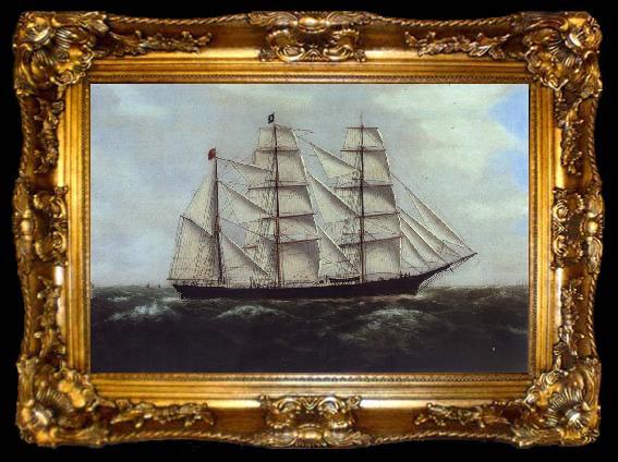 framed  unknow artist Marine Painting, ta009-2